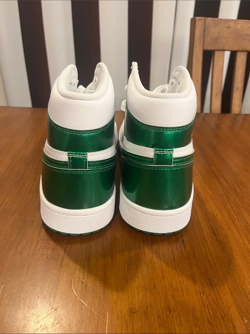 Nike Air Jordan 1 Golf Shoes Sneakers new white green DQ0660 130 Mens Size 10.5
